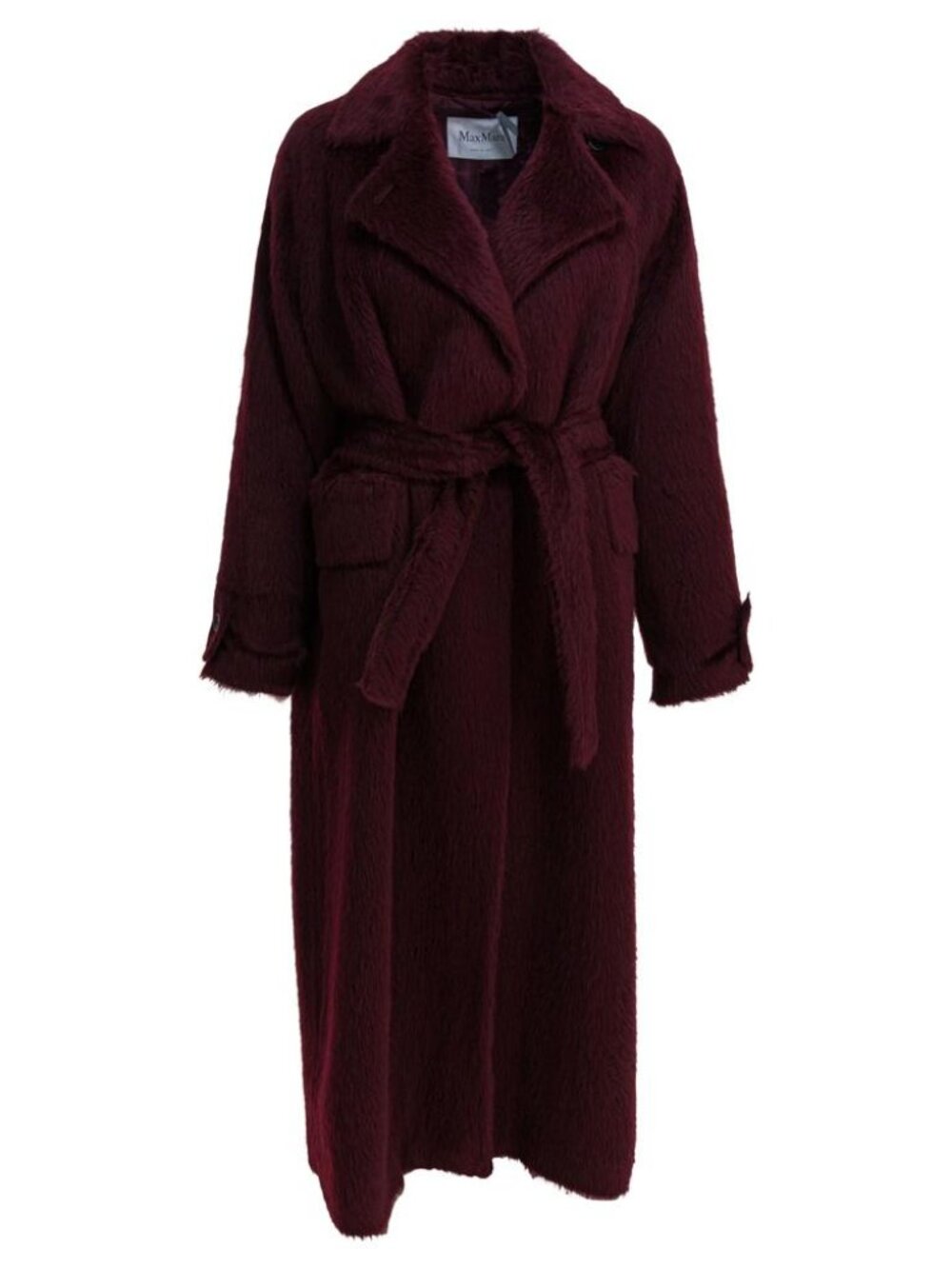 Max Mara Alpaca And Wool Long Coat Tag Size 38 Women